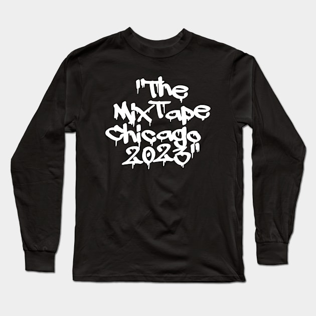 Chicago Mix Tape Long Sleeve T-Shirt by Dilano Brand